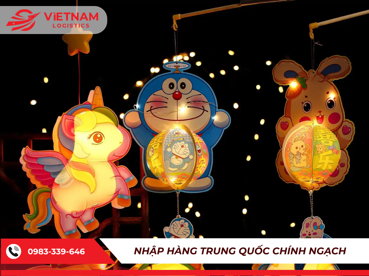 Đèn lồng Trung Thu đủ kiểu dáng